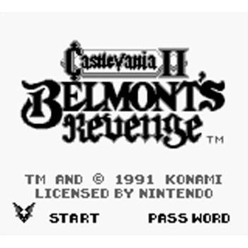 Original Gameboy Castlevania 2: Belmont's Revenge Game Boy Classic Castlevania II Game Only - Original Gameboy Games Game Game Boy Classic Castlevania II - Game Only